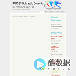 PARSEC database of bolometric corrections