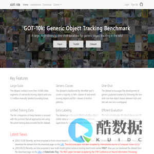 GOT-10k: Generic Object Tracking Benchmark
