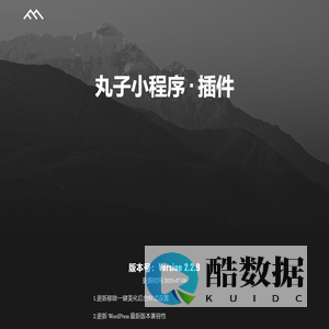 丸子小程序 - 优秀的WordPress小程序平台,提供社区论坛/电商/自媒体/博客/资讯小程序解决方案