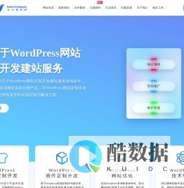WordPress网站定制开发建站服务-定制化解决方案