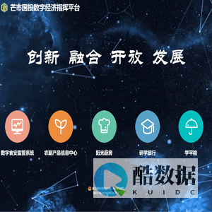 芒市国投数字经济指挥平台