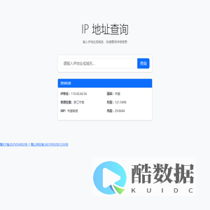 IP 地址查询