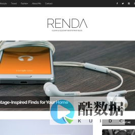 Renda - clean blog theme based on Bootstrap