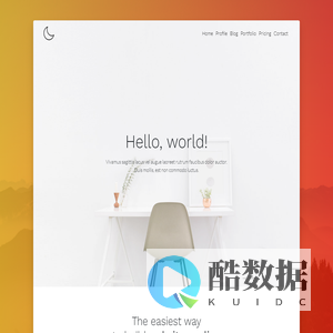 Moon - Multipurpose Bootstrap 4 Template by GetTemplates.co