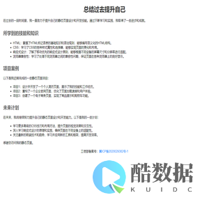 总结过去提升自己