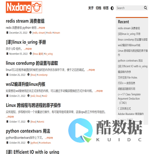 Nxdong | Nxdongs Blog