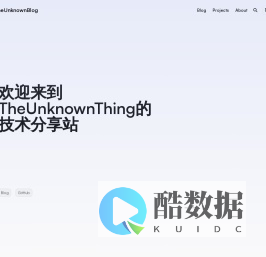 TheUnknownThing - Home • TheUnknownBlog