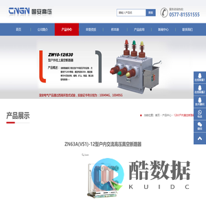 ZN63_VS1-12_户内高压真空断路器_乐清市国安电气有限公司