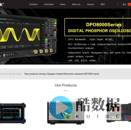 Oscilloscope - Digital oscilloscope - Waveform generator - Multimeter - DC power supply- Frequency conversion power supply - Electronic load - Data acquisition system - Spectrum analyzer -Qingdao Hantek Electronic Co., Ltd.