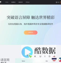 易剪创作平台 - 跨境视频创作神器-字幕翻译/混剪去重/矩阵分发全支持
