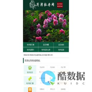 菏泽牡丹网 - 菏泽牡丹花会宣传网站!