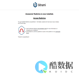 Bitnami Redmine Stack