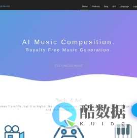 DeepMusic-轻松制作音乐-人工智能音乐生成