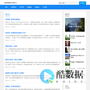 网站开发，小程序开发，网站优化，SEO - 上海阵信信息技术有限公司