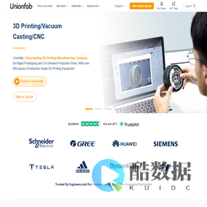 3D Printing & CNC | Prototypes and Production Parts | Unionfab