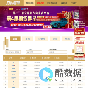 期货寻星 投顾选拔赛