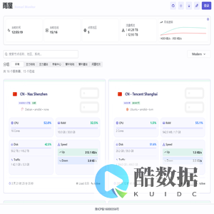 雨屋 - Komari Monitor