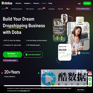 Find Best Dropshipping Products from Selected Suppliers to Sell Online | Doba