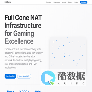 FullCone - Premium Gaming Infrastructure for China
