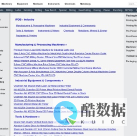 Industry-IPDB:Your Source for Industrial Suppliers,Industrial Products, Procurement & Custom Machining Services