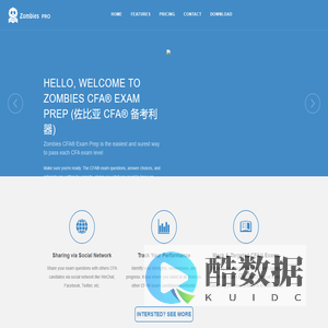 Zombies CFA® Exam Prep Home