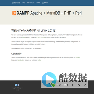 Welcome to XAMPP