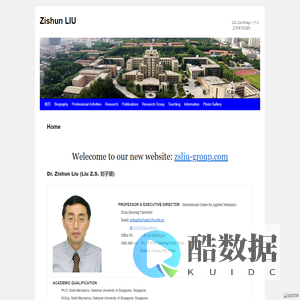 Zishun LIU | Z.S. Liu Group(个人工作学习记录)