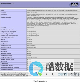 PHP 8.2.14 - phpinfo()