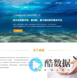 上海鼎雅药物化学科技有限公司