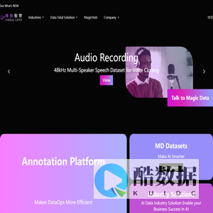 Magic Data - Training Datasets for Conversational AI -  Magic Data