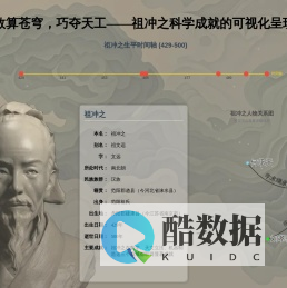 祖冲之科学成就的可视化呈现