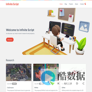 Infinite Script | Powered by Haozhe Xie