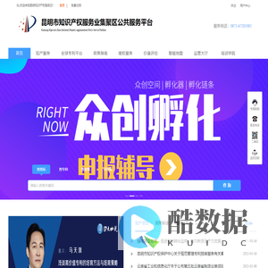 昆明市知识产权服务业集聚区公共服务平台，最具规模及前瞻性的知识产权专业咨询服务机构,系统整合商标、版权、专利、科技项目认证等服务