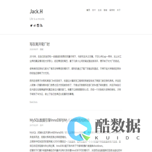 Jack.H – Life is a movie.