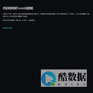 塔诺Tunnel&金数据