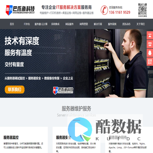 嘉兴服务器托管运维公司_企业上云IT外包维护服务商-嘉兴巴爪鱼科技