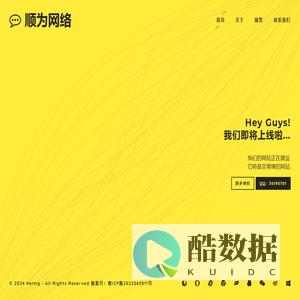 顺为网络 - 即将上线·全新服务