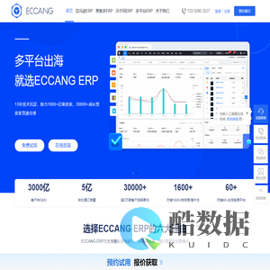易仓ERP多平台ERP_订单处理效率提升60%_30000+跨境电商卖家的选择_跨境电商ERP-易仓ERP官网