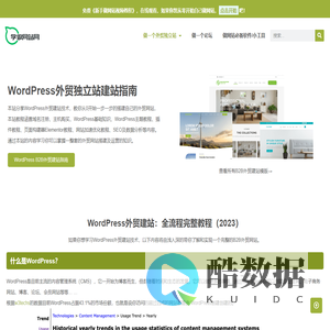 学做网站网 – 零基础教新手如何自己做网站、怎么自己做网站
