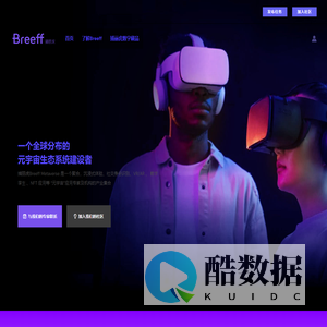 捕丽虎 Breeff Meta 元宇宙建设者 – 元宇宙开发 数字经济 数字虚拟人 数字藏品 NFT研发设计 编程与开发 元宇宙营销 VR AR XR AI智能设计