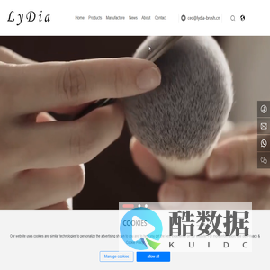 Blade eyeliner brush-Stainless comb brush-ShangMei Cosmetics