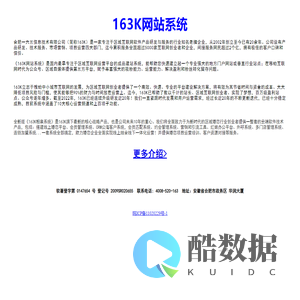 163K网站系统