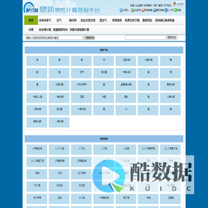 AP1700常用物质物性在线计算与查询平台-制冷剂|焓|水和水蒸气|空气