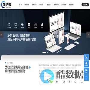 定制网站,企业宣传片,抖音代运营