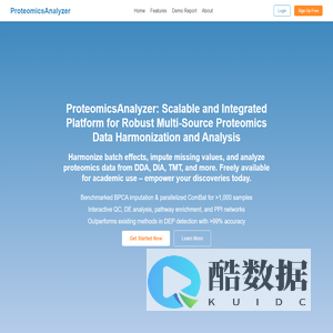 ProteomicsAnalyzer - Home