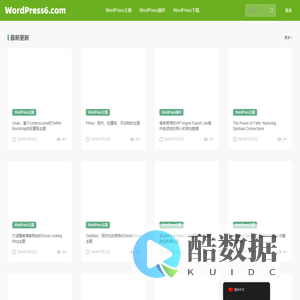 wordpress主题，插件及安装使用教程 - WordPress6.com