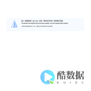 域名到期-域名续费提醒