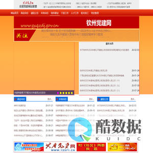钦州党建首页