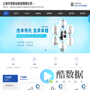 304不锈钢潜水泵-立式潜水泵-不锈钢污水泵-上海子泉泵业制造有限公司