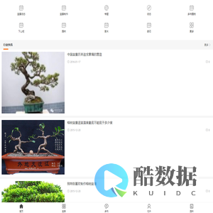 【PenJing8】-- 一个分享盆景制作的网站